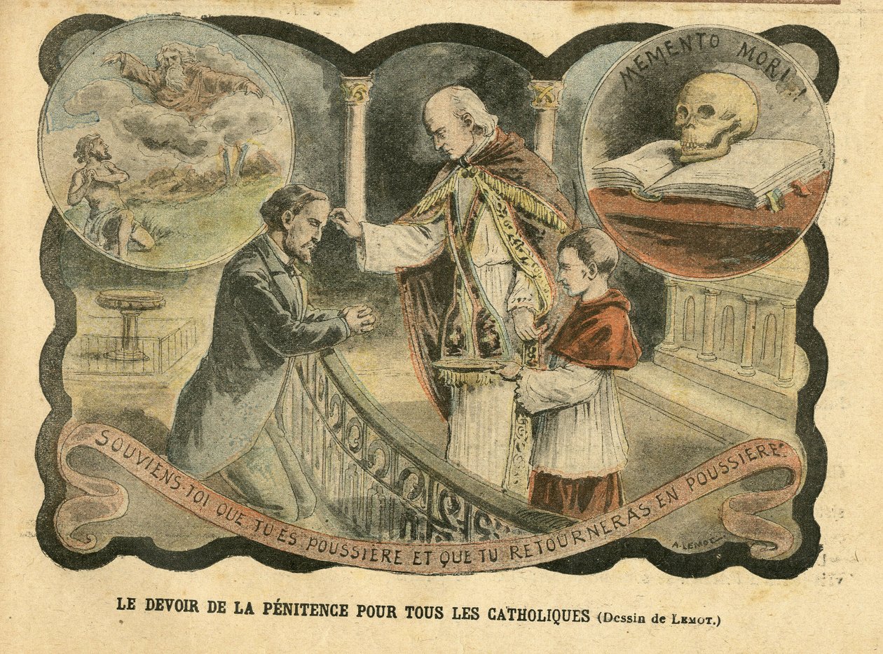 Illustration in Le Pelerin by Achille Lemot