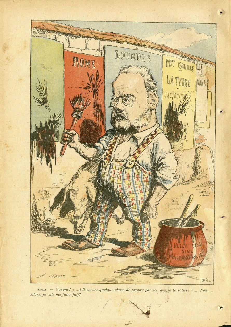 Illustration of Achille Lemot in Le Pelerin by Achille Lemot