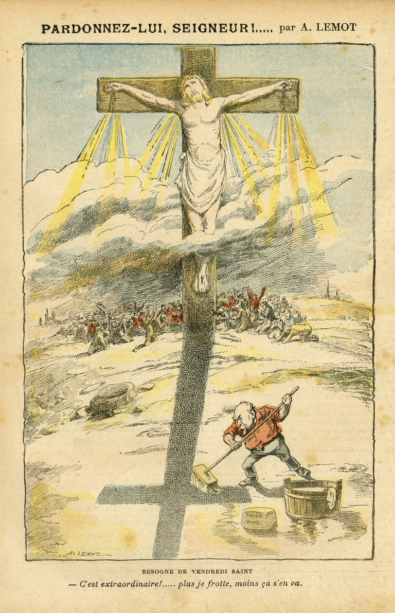 Illustration of Achille Lemot in Le Pelerin by Achille Lemot