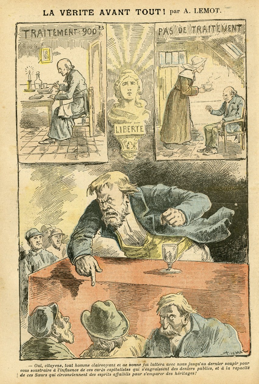 Illustration of Achille Lemot in Le Pelerin by Achille Lemot