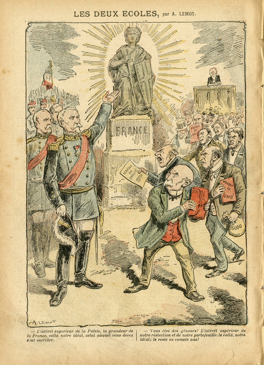 Illustration of Achille Lemot in Le Pelerin by Achille Lemot