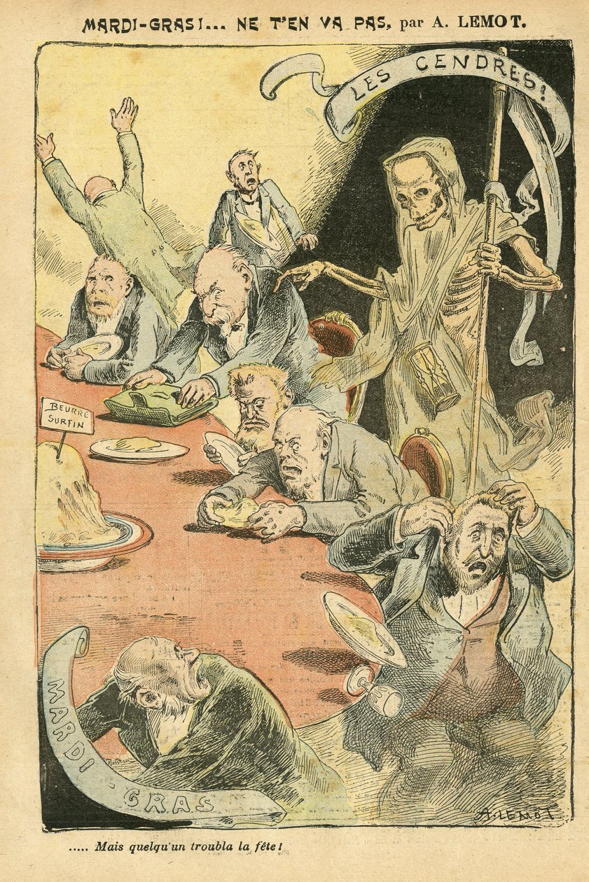 Illustration of Achille Lemot in Le Pelerin by Achille Lemot
