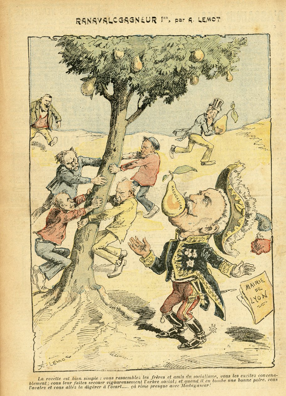 Illustration in Le Pelerin by Achille Lemot