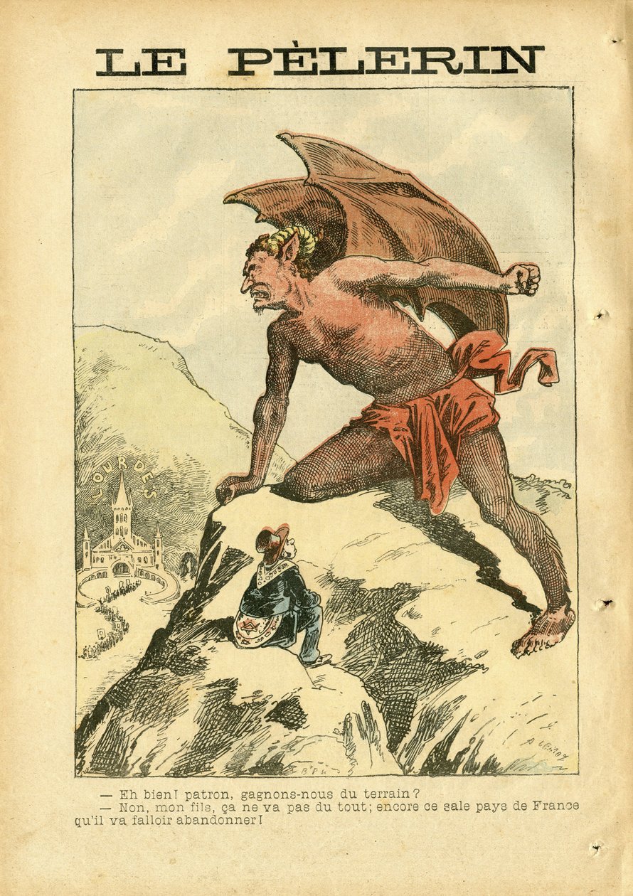 Illustration in Le Pelerin by Achille Lemot