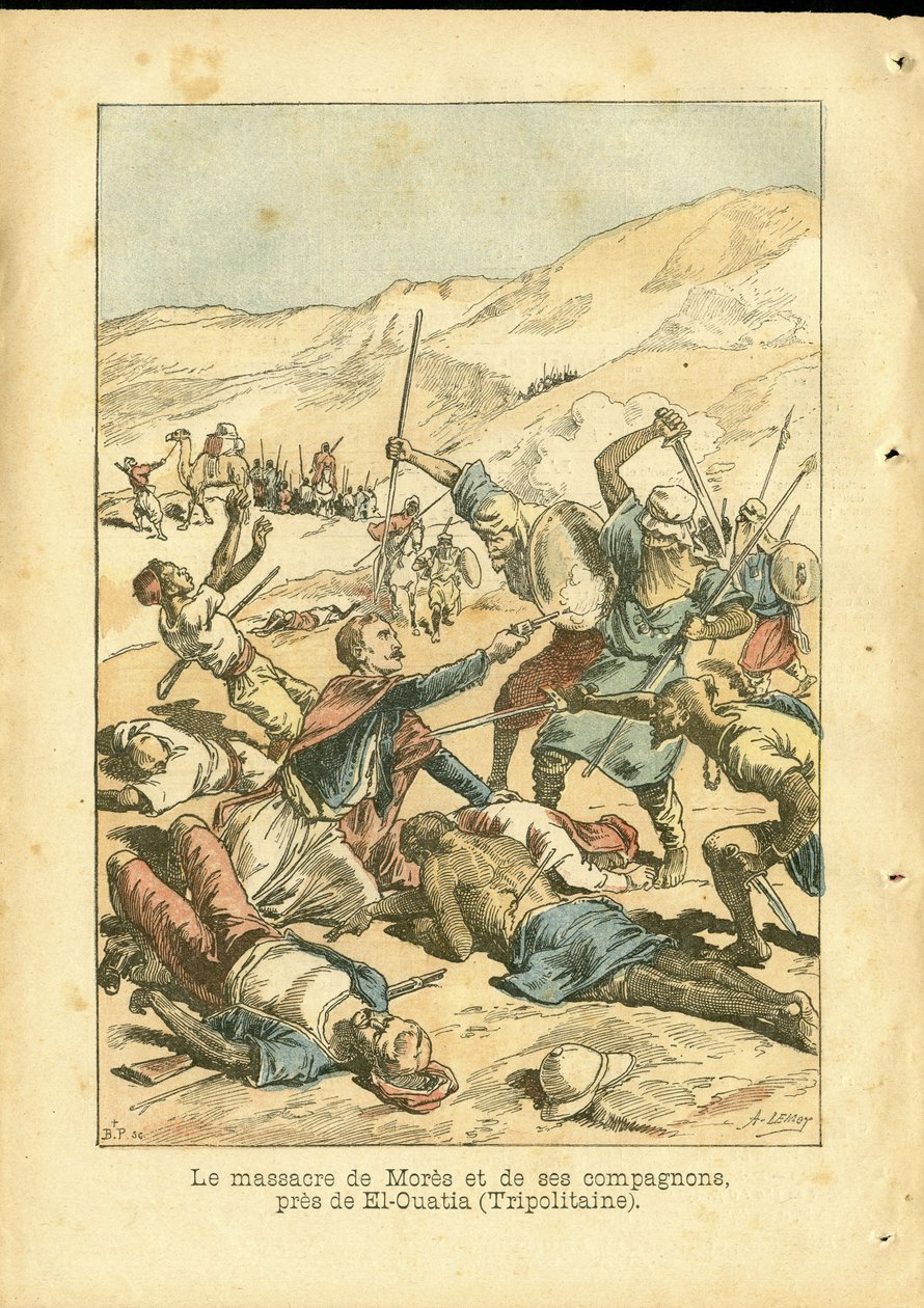 Illustration in Le Pelerin by Achille Lemot