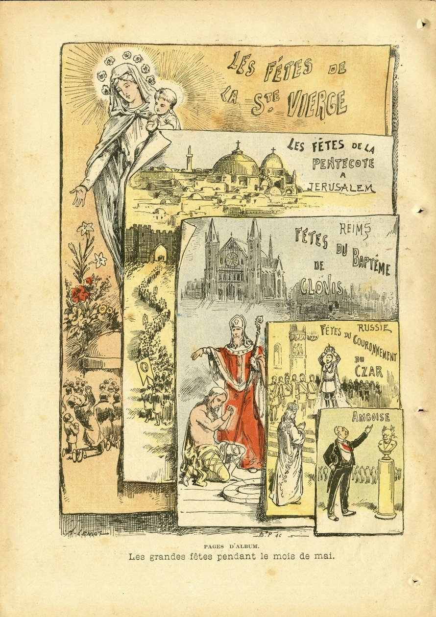Illustration of Achille Lemot in Le Pelerin by Achille Lemot