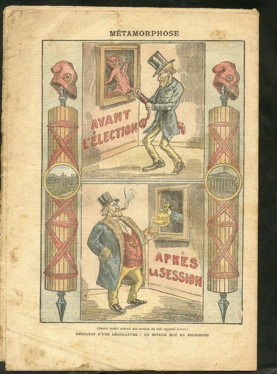 Illustration of Achille Lemot in Le Pelerin by Achille Lemot