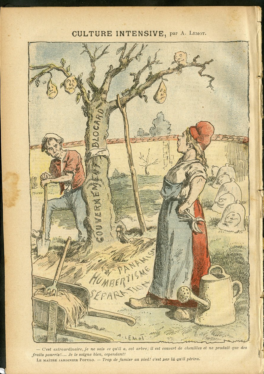Illustration of Achille Lemot in Le Pelerin by Achille Lemot