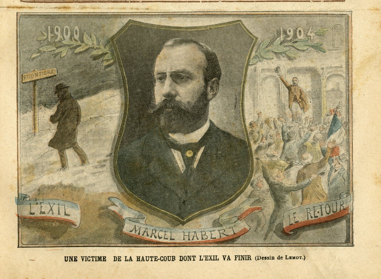 Illustration of Achille Lemot in Le Pelerin by Achille Lemot