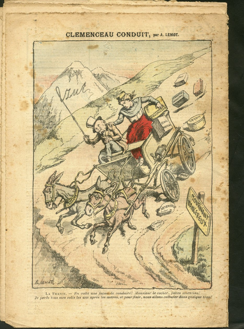 Illustration of Achille Lemot in Le Pelerin by Achille Lemot