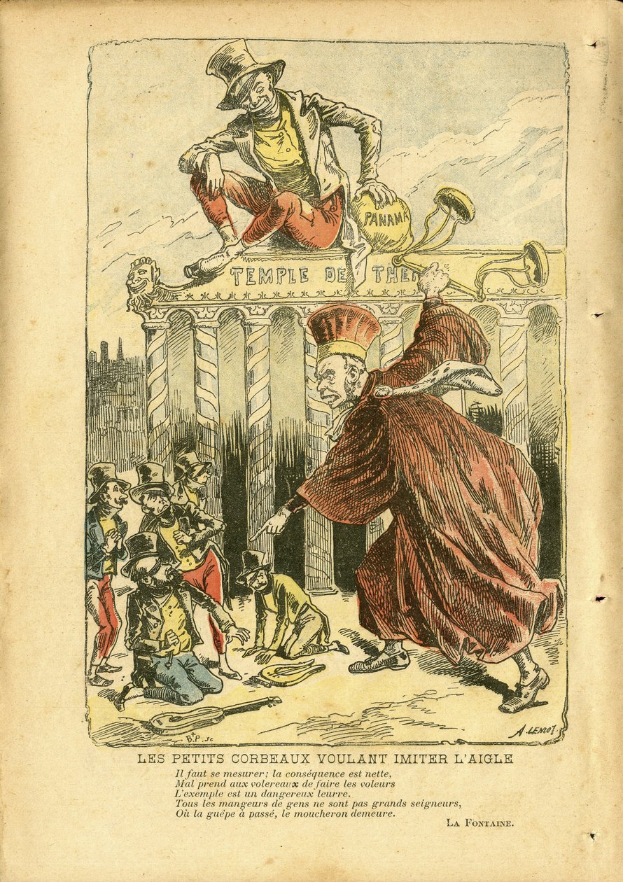 Illustration in Le Pelerin by Achille Lemot