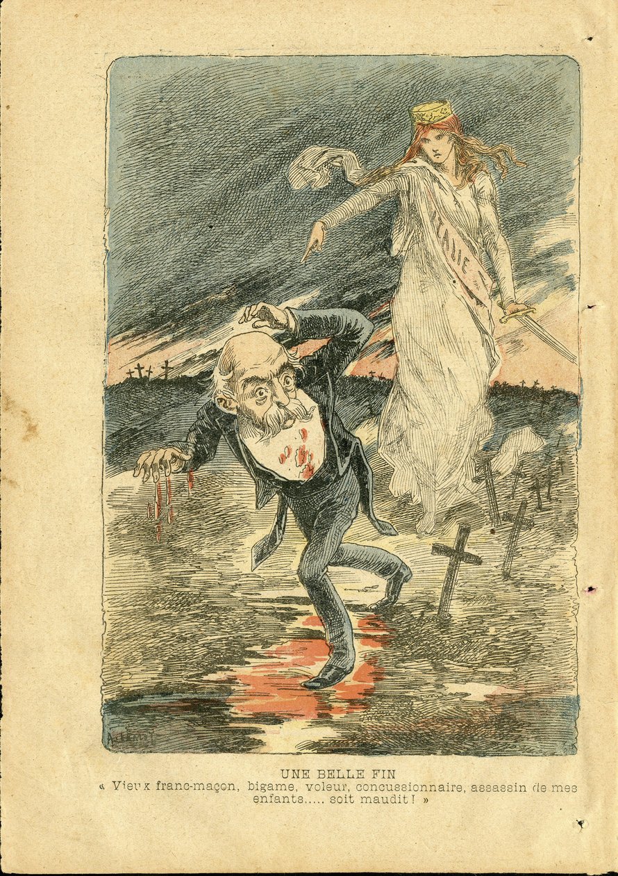 Illustration in Le Pelerin by Achille Lemot