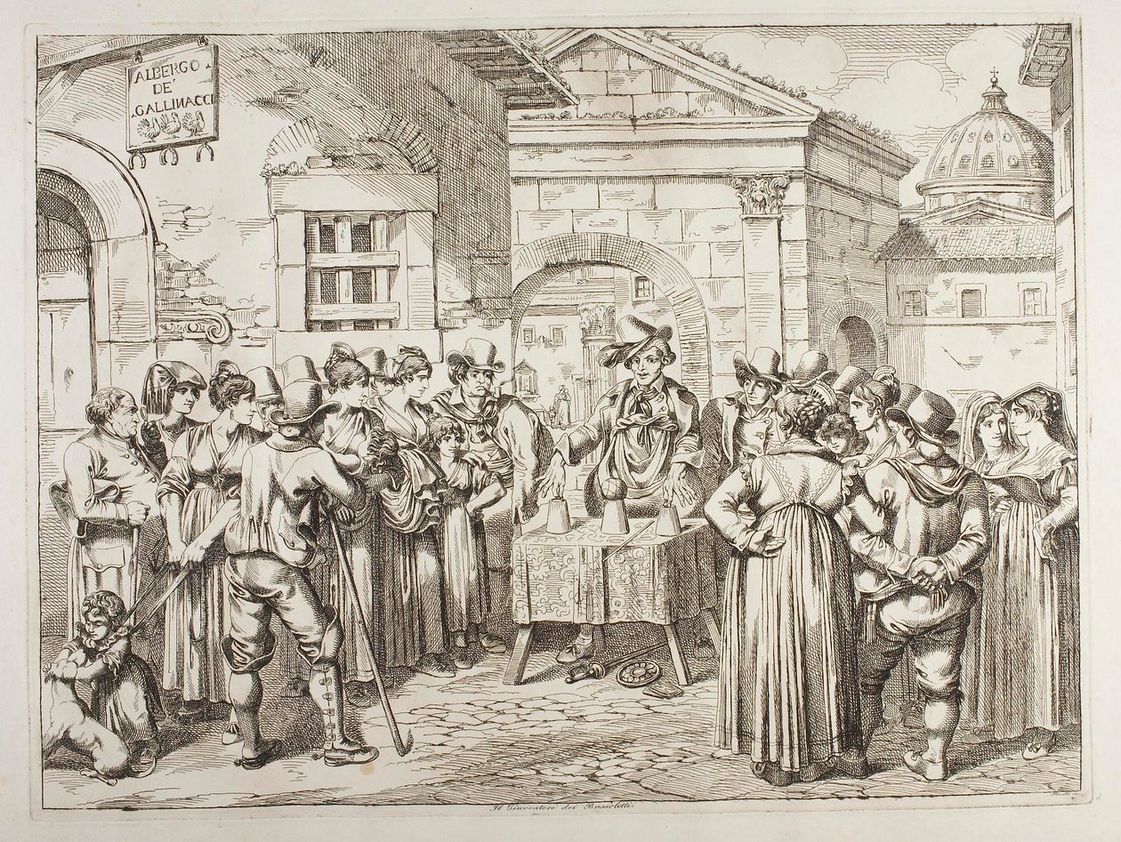 The Conjurer by Achille Pinelli