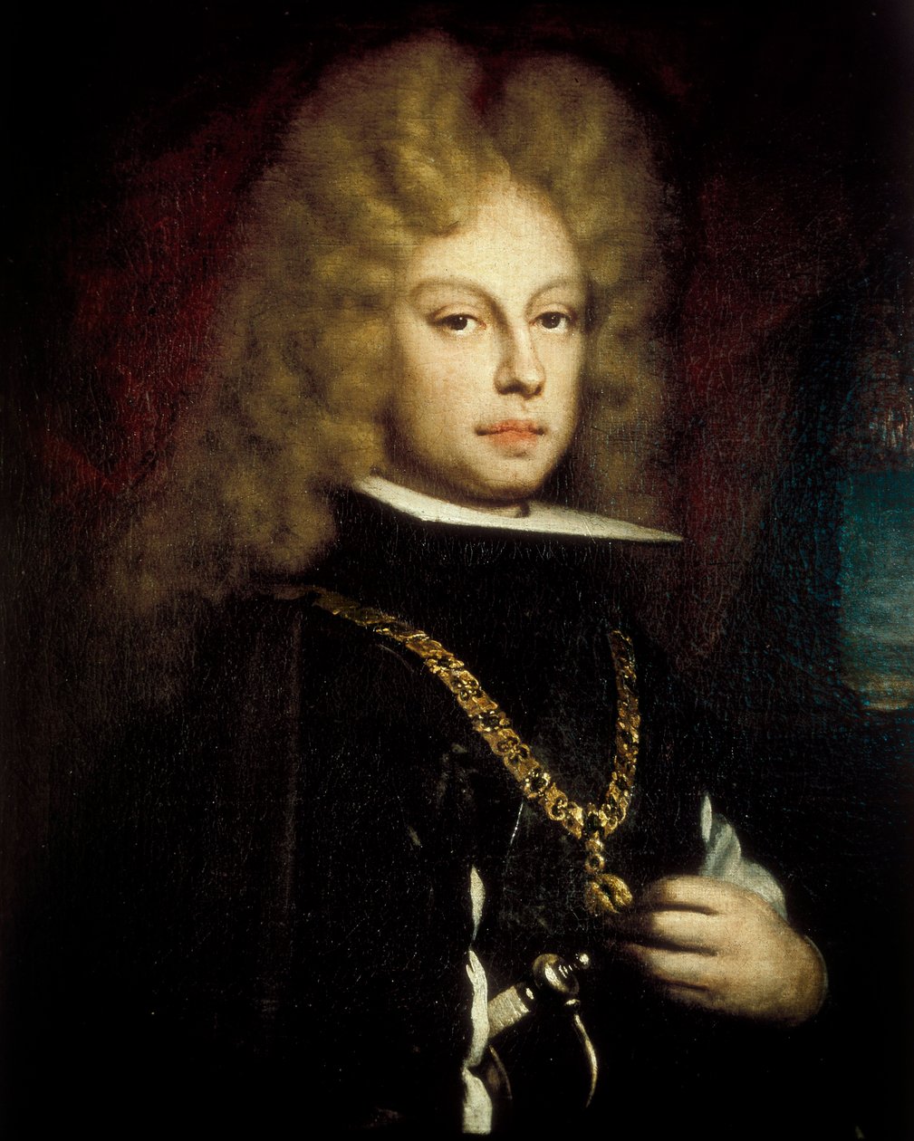 Portrait of Philippe V (1683-1746) by Acsilso Antonio de Palomino