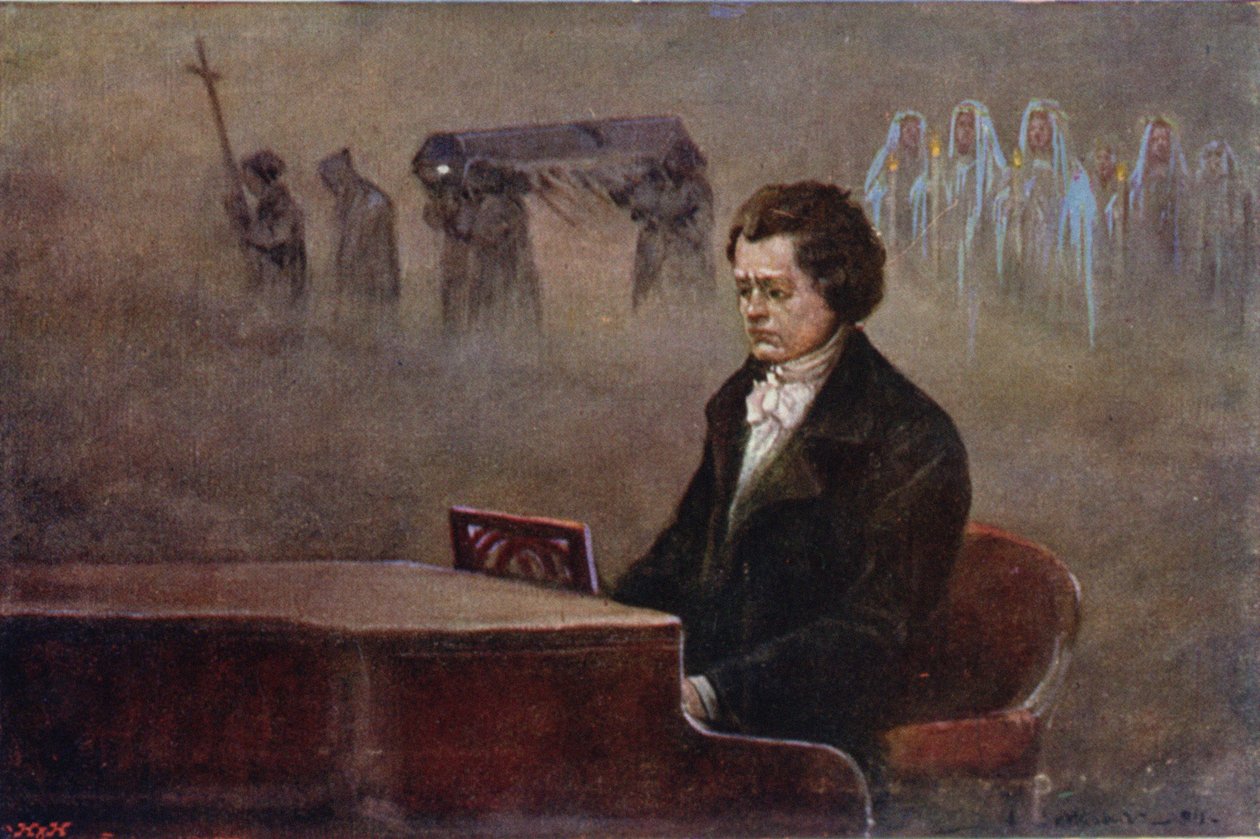 The Vision of Beethoven, c.1910 by Adam Setkowicz