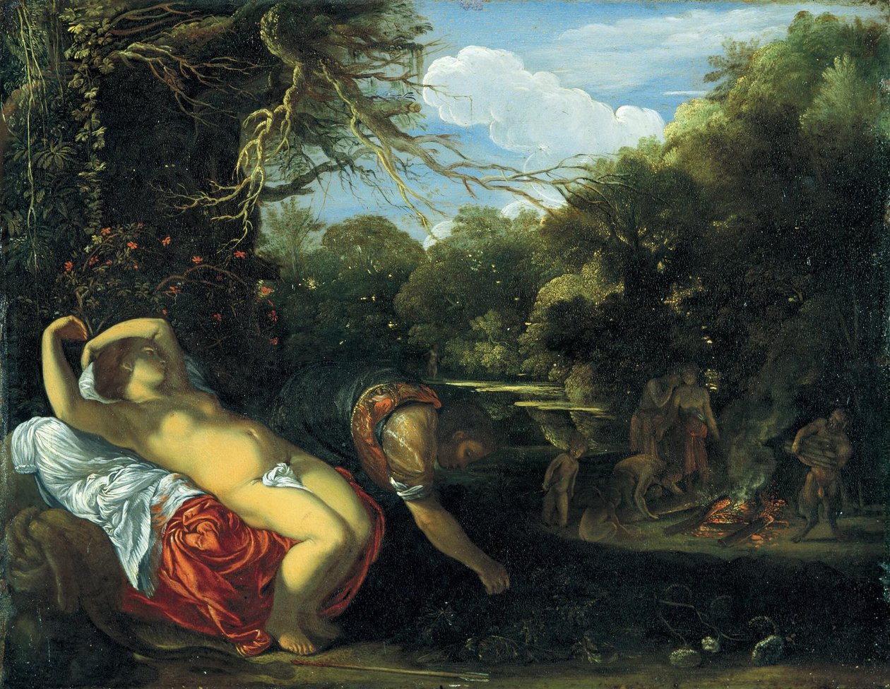 Apollo and Coronis by Adam Elsheimer