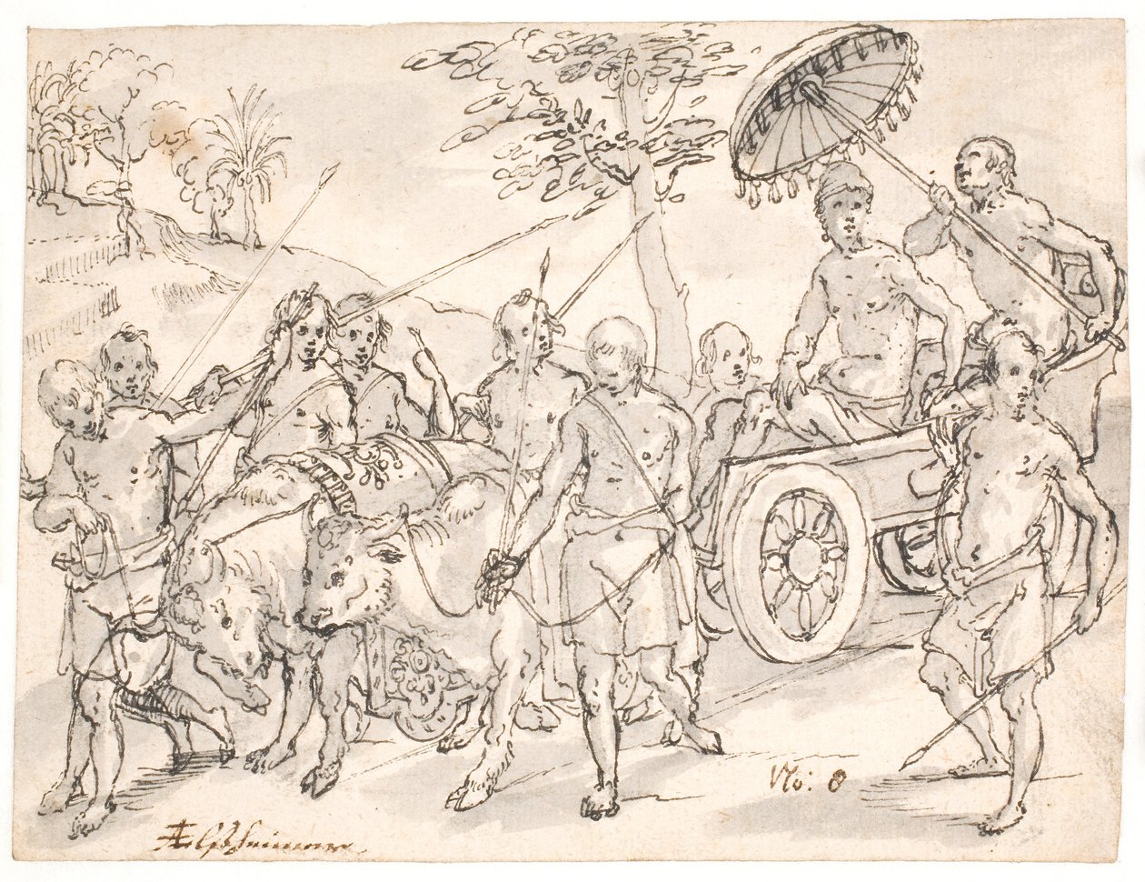 The King of Bali by Adam Elsheimer