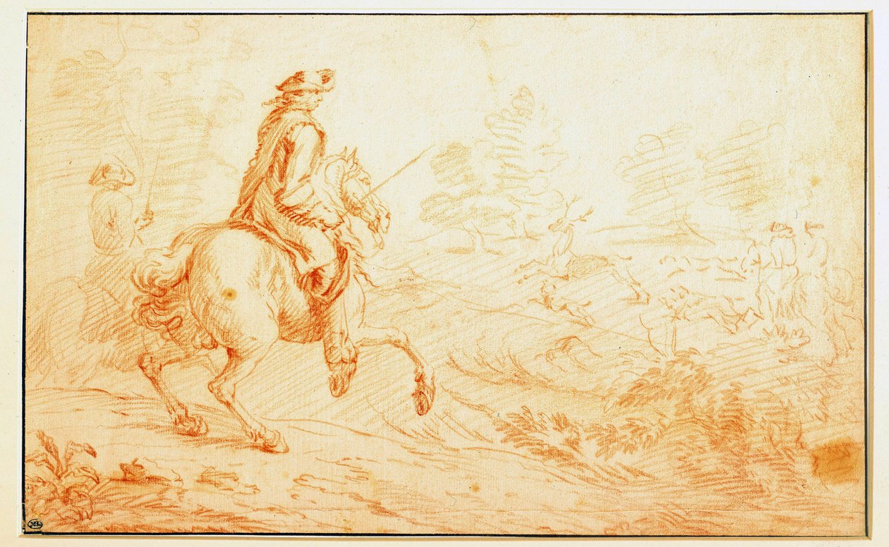 Deer Hunting by Adam Frans van der Meulen