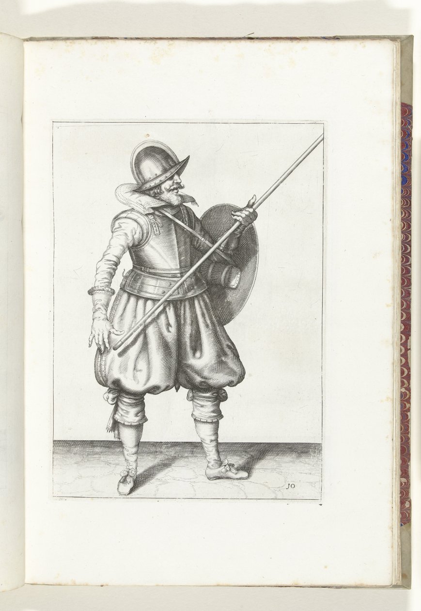 Exercise with Shield and Pike: The Soldier Returns the Pike to the Rest ...
