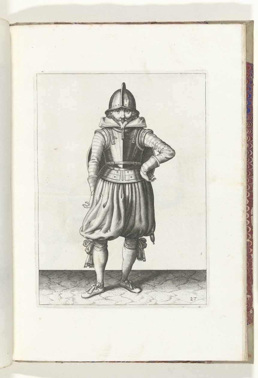 Exercise with Shield and Spear: The Soldier Standing at Rest with the ...