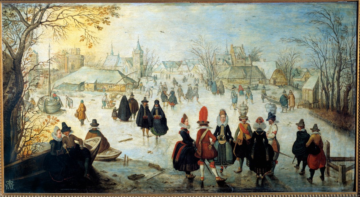 The Skaters by Adam van Breen