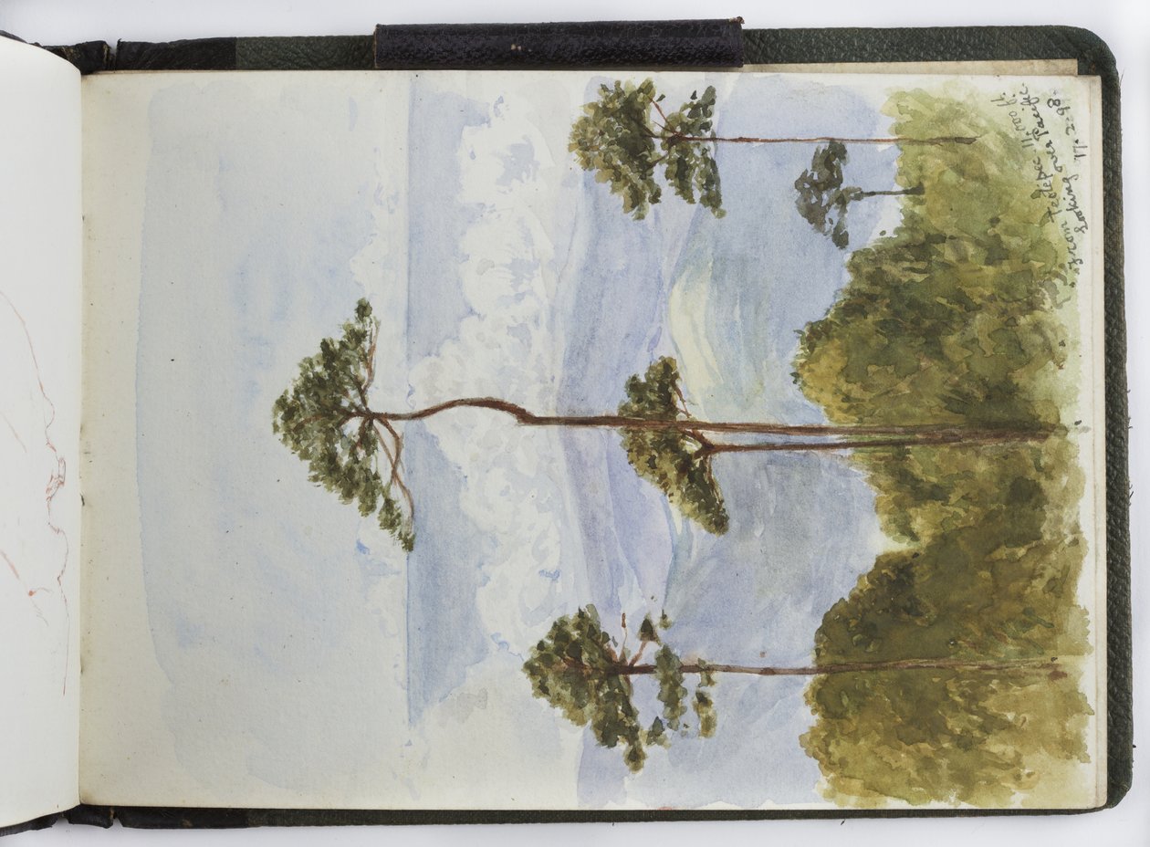 Sketchbook of watercolours, Drawings and Notes, Mexico, 1896-1898 by Adela Breton