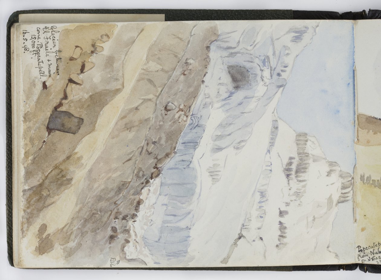 Sketchbook of watercolours, Drawings and Notes, Mexico, 1896-1898 by Adela Breton