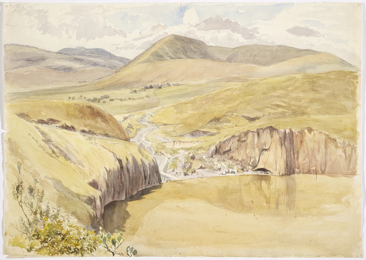 The Alberea, near Santiago del Valle, Guanajuato, Mexico by Adela Breton