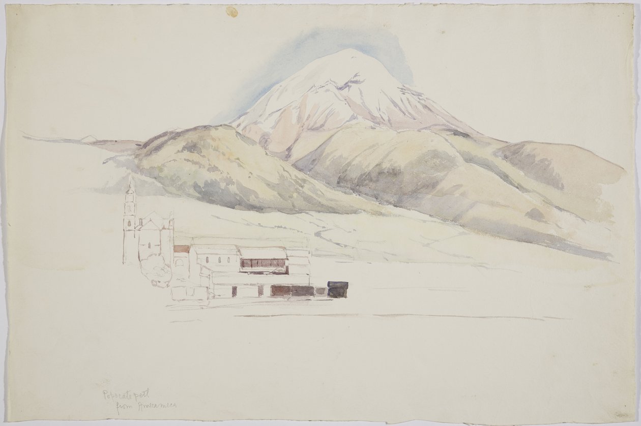 View from Amecameca by Adela Breton