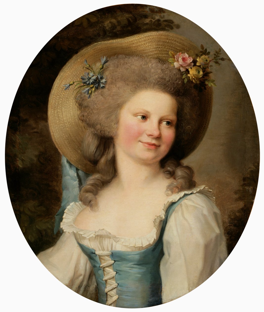 Madame Dugazon as Babet in the Comedy Blaise et Babet, ou la Suite des trois fermiers by Adelaide Labille Guiard