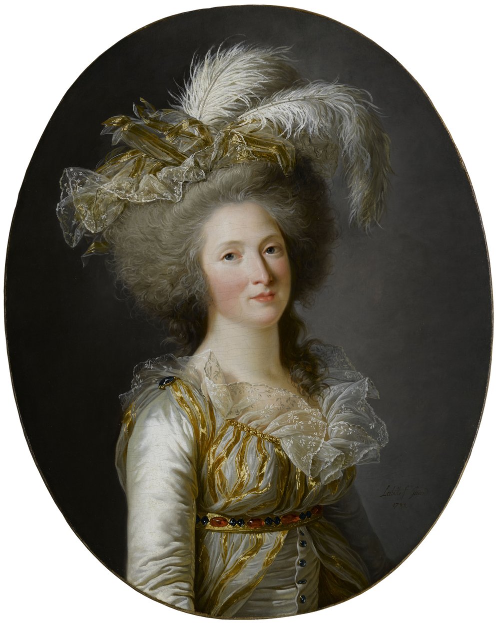 Élisabeth Philippine Marie Hélène de Bourbon by Adelaide Labille Guiard