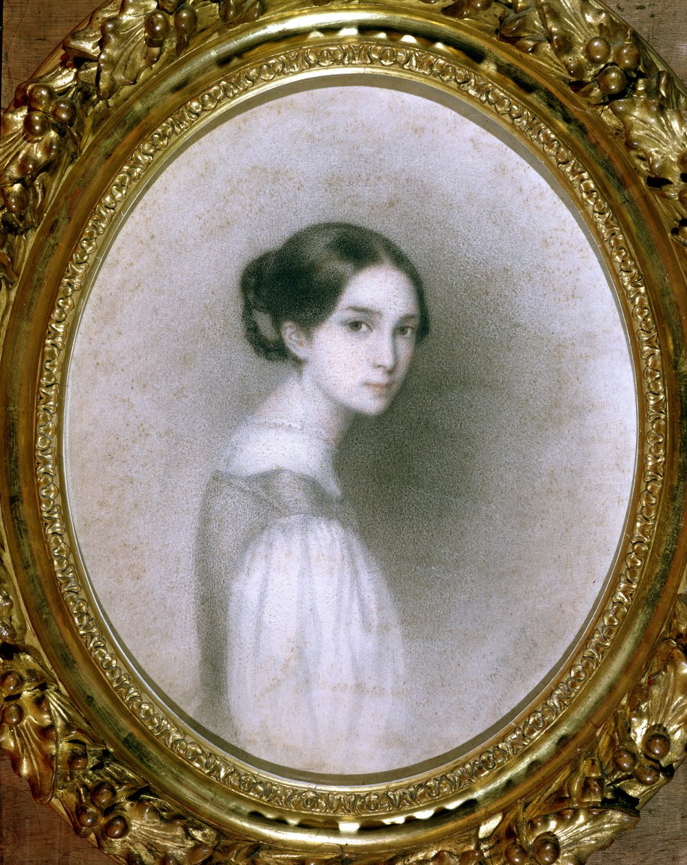 Portrait of Leopoldine Hugo by Adele Julie Hugo