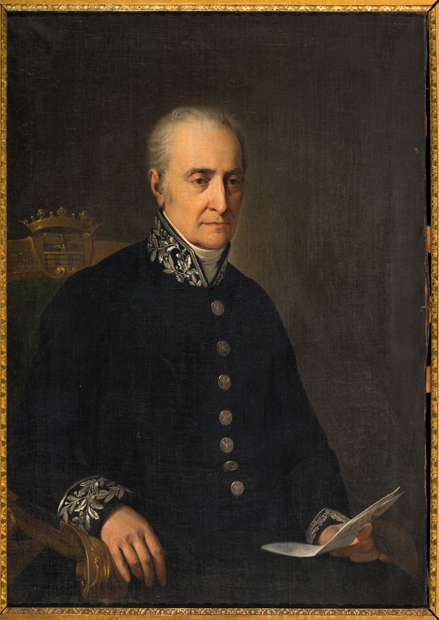 Gentleman of the Molza Family by Adeodato Malatesta or Malatesti