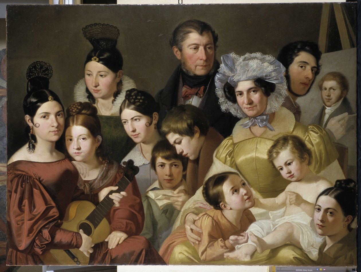 The Malatesta Family by Adeodato Malatesta or Malatesti