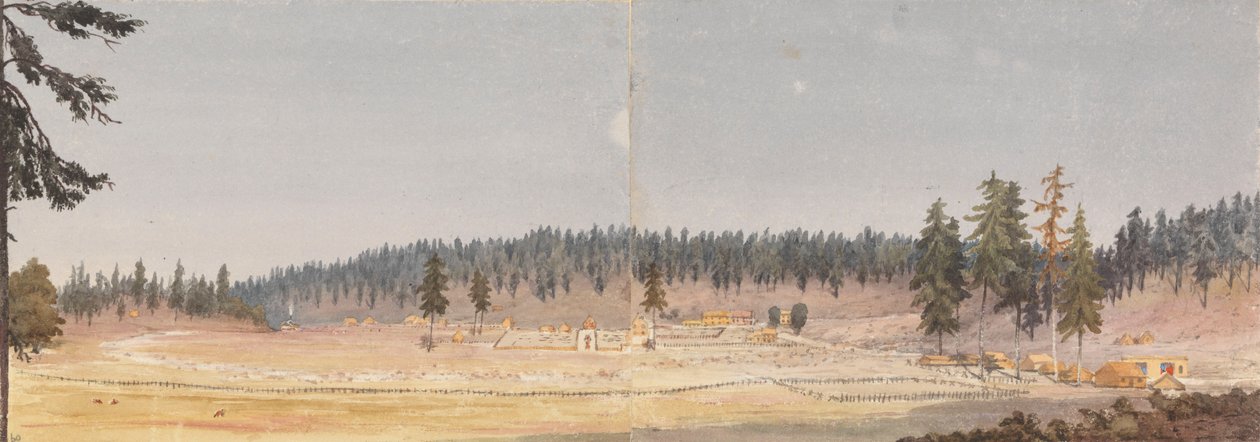 Grass Valley, Near Nevada City, California, September 18th 1851 by Admiral Sir Edward Gennys Fanshawe