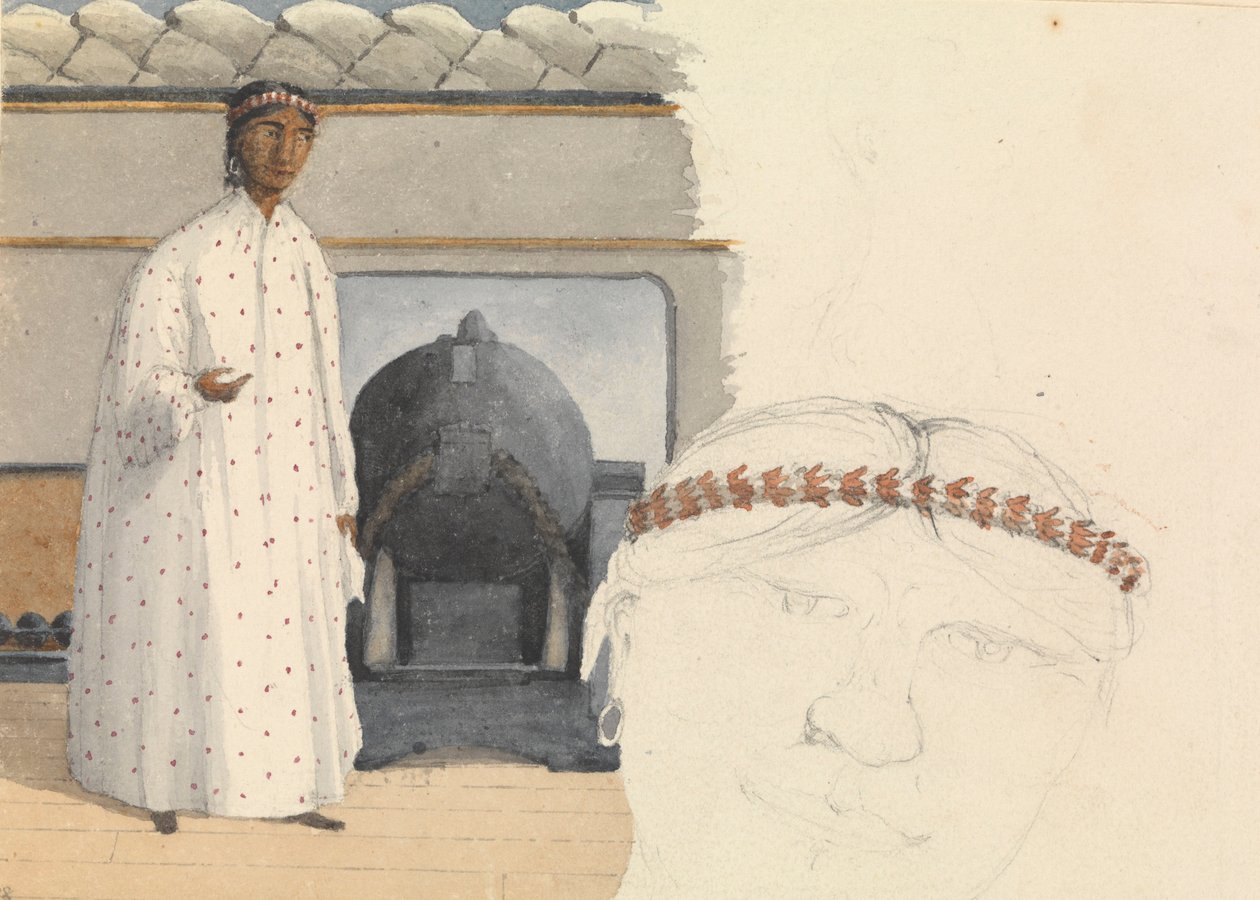 Teriitaria or Ariapaia, Queen of Huahine, August 30th 1849 by Admiral Sir Edward Gennys Fanshawe