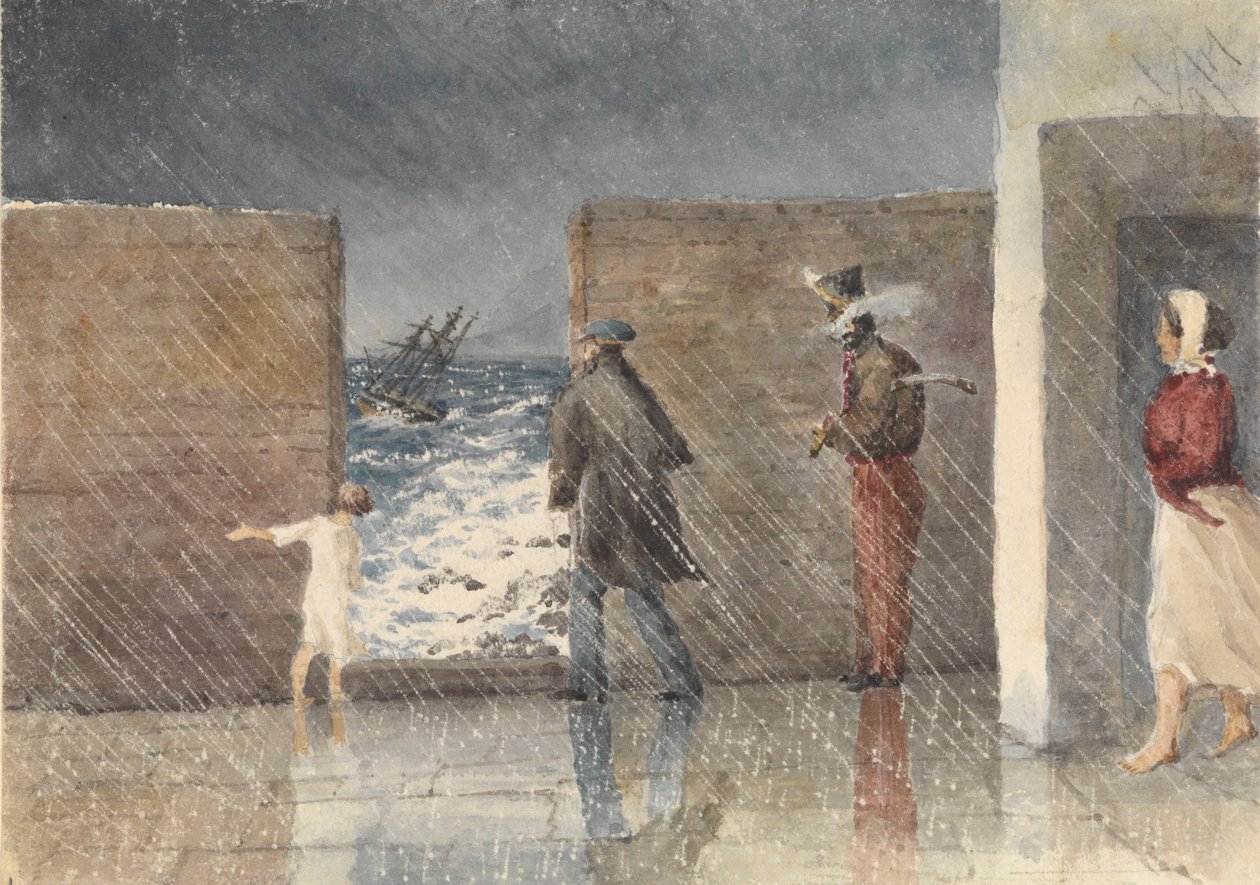 The Puntinha, Madeira, January 1st 1849. Taking a Look at One