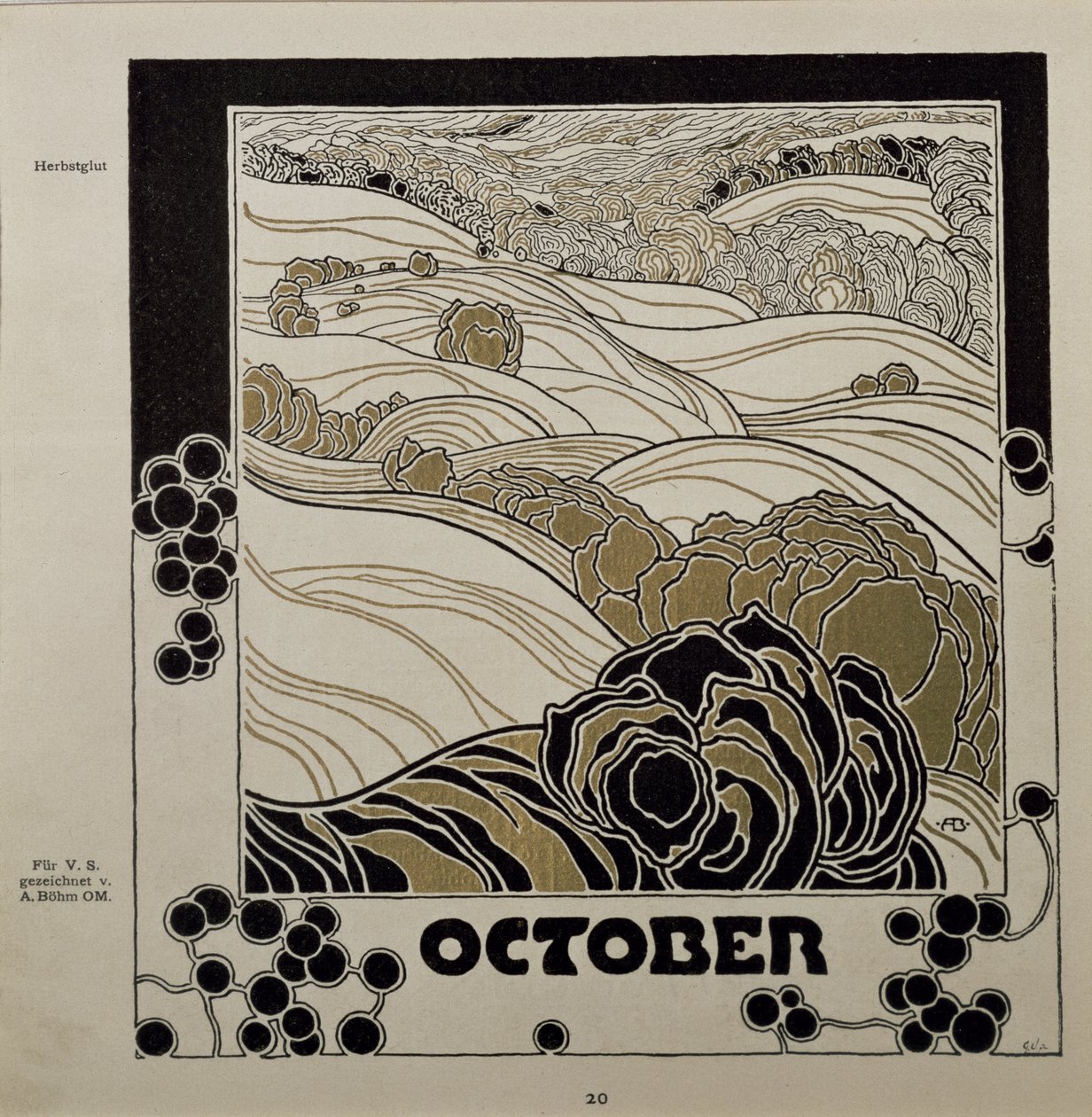 October by Adolf Bohm