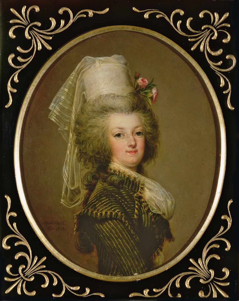 Archduchess Marie Antoinette Habsburg-Lothringen, Wife of Louis XVI by Adolf Ulrich Wertmuller