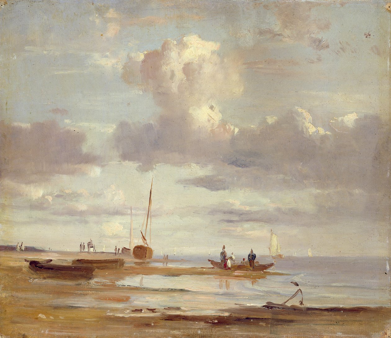 The Elbe at Blankenesee by Adolf Vollmer