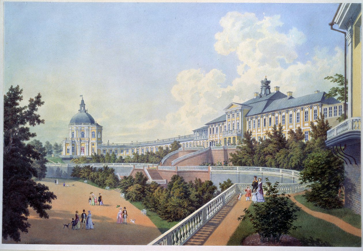 The Grand Oranienbaum Palace by Adolf Besemann