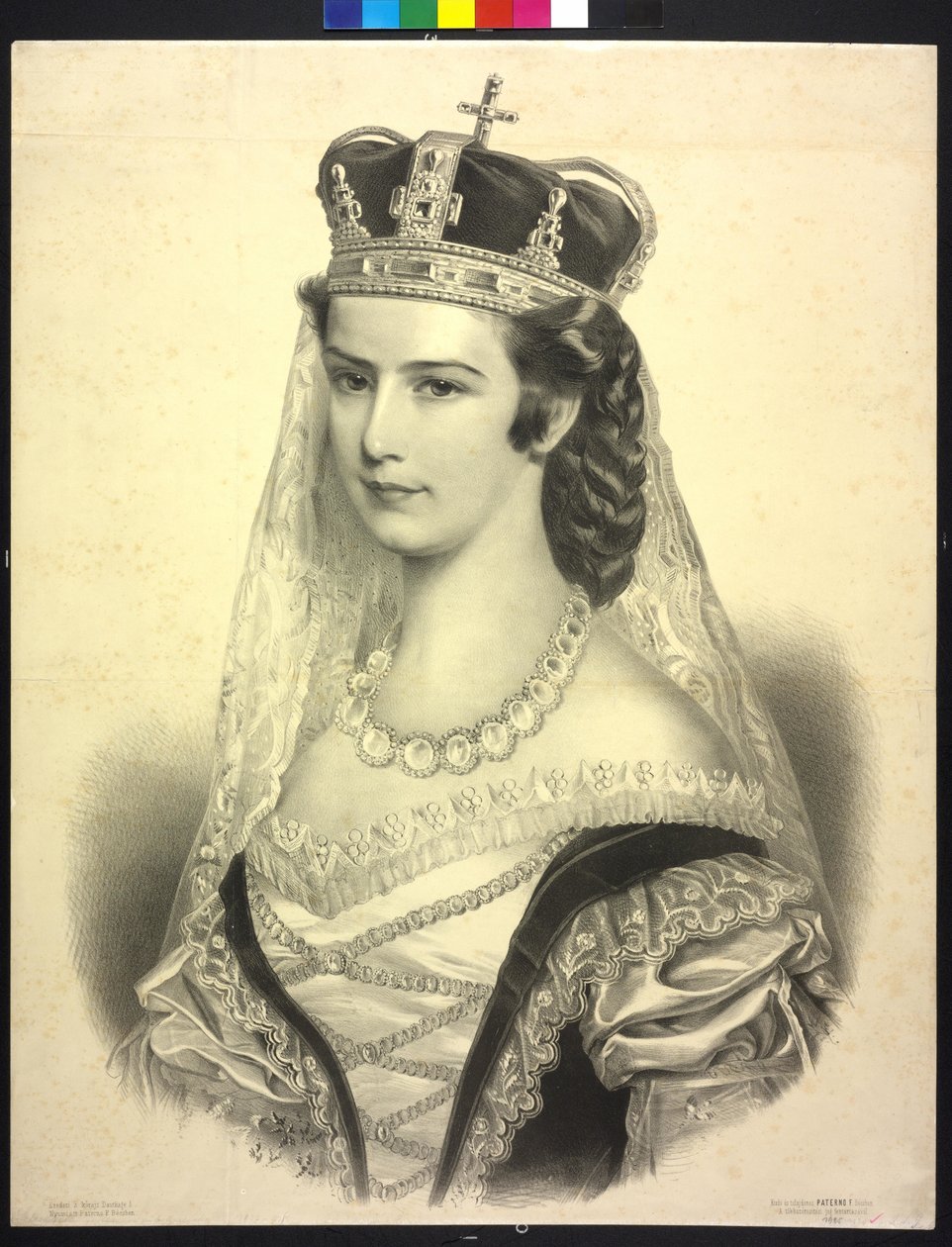 Empress of Austria Elisabeth by Adolf Dauthage