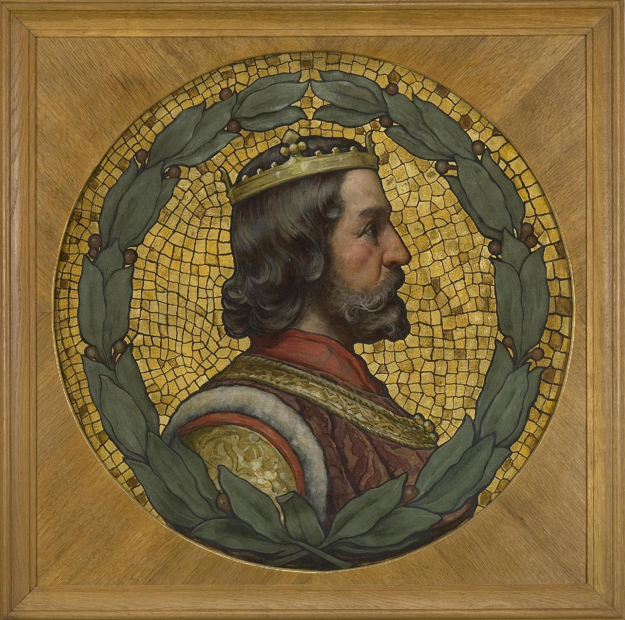 Ottokar II of Bohemia by Adolf Liebscher