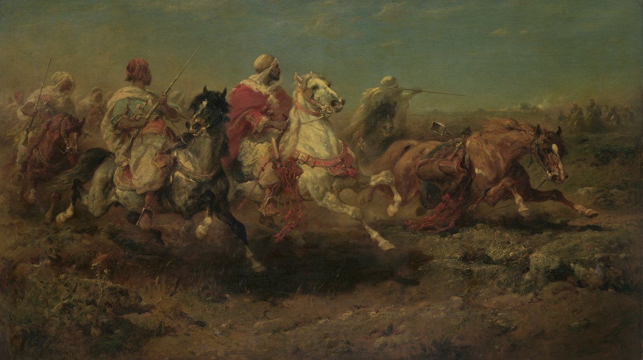 The Attack by Adolf Schreiyer