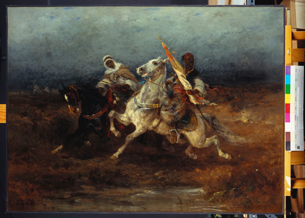 The Night Raid by Adolf Schreyer