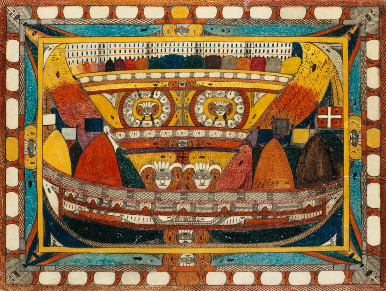The God by Adolf Wolfli