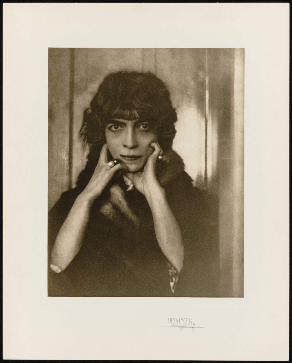 Portrait of the Marchesa Luisa Casati by Adolf de Meyer