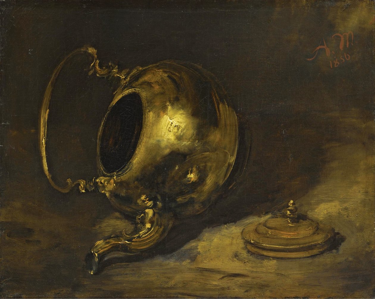Overturned Teakettle by Adolph Menzel
