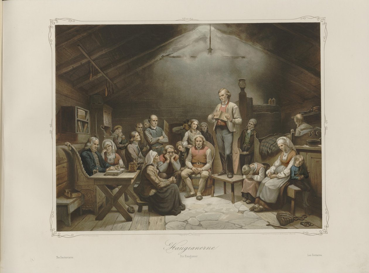 Norwegian Folk Life Pictures by Adolph Tidemand
