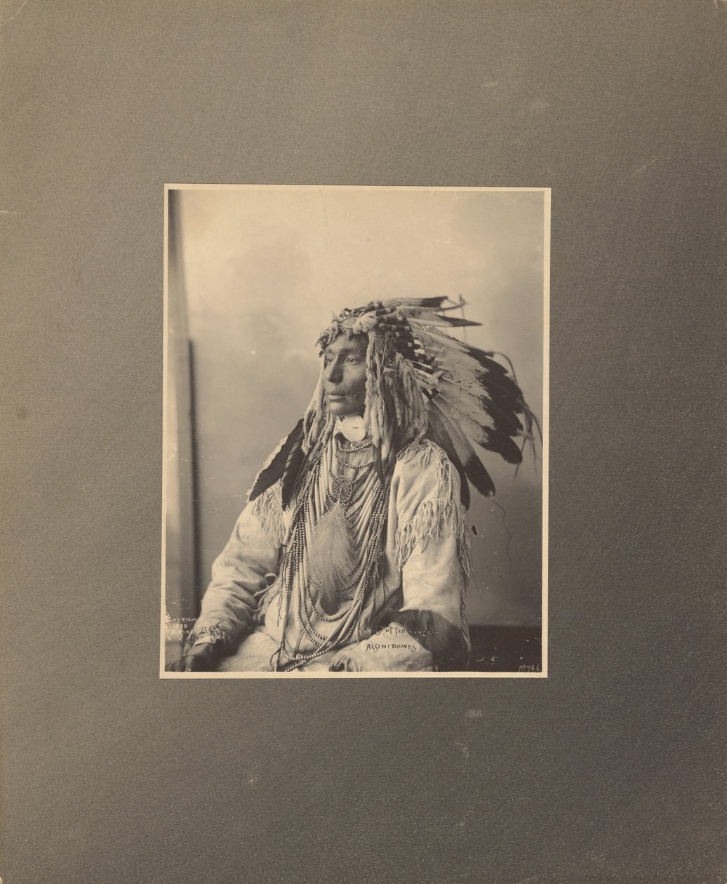 Kill Spotted Horse, Assiniboines by Adolph F. Muhr